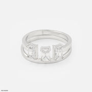 Nirvana Amassing Diamond Rings Platinum 950