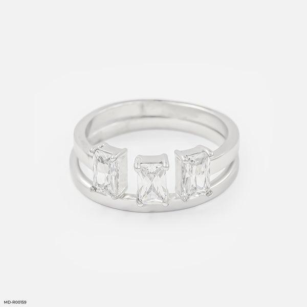 Nirvana Amassing Diamond Rings 14K White Gold