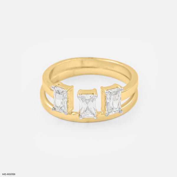 Nirvana Amassing Diamond Rings 18K Yellow Gold