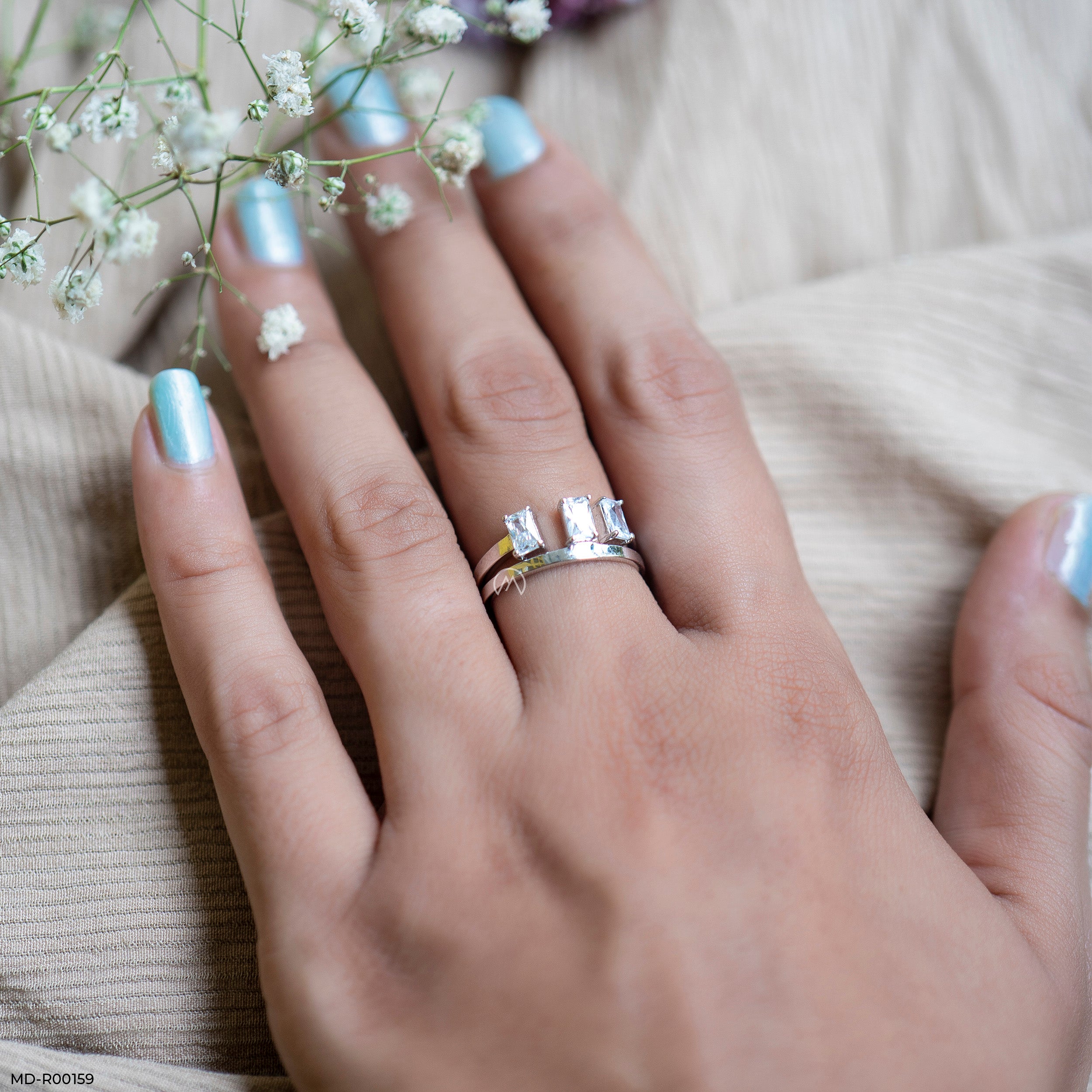 Nirvana Amassing Diamond Rings Platinum 950