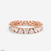 The Deific Scarlet Bands 14K Rose Gold