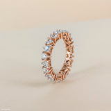 The Deific Scarlet Band 14K Rose Gold