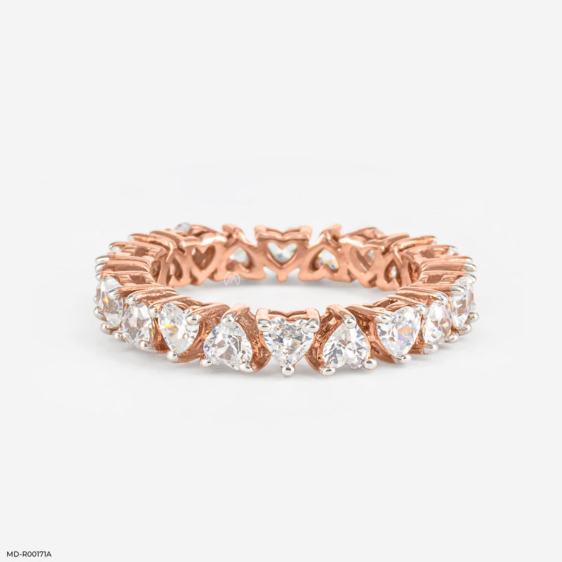 The Deific Scarlet Band 14K Rose Gold