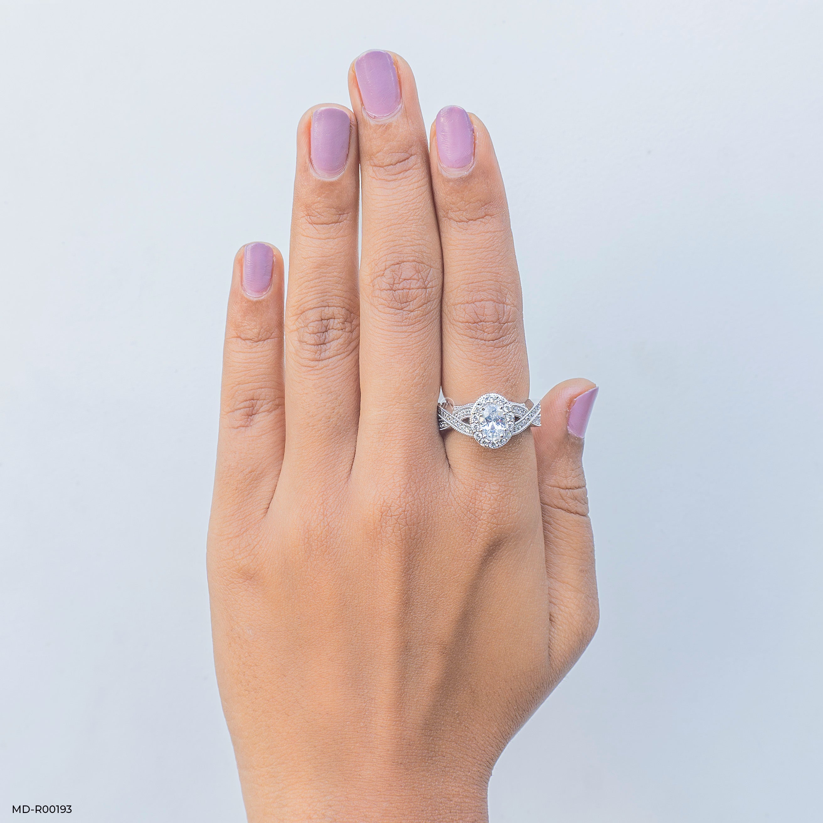 The Royal Oval Ring 14K Rose Gold