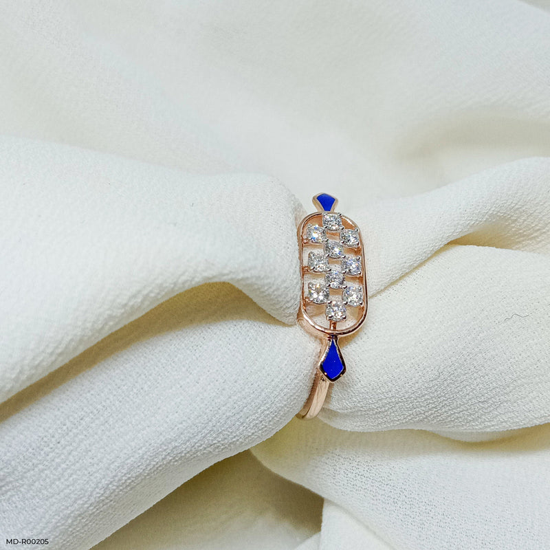 The Elaria Diamond Ring 14K Rose Gold