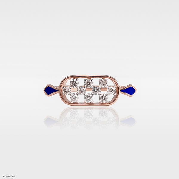 The Elaria Diamond Ring 14K Rose Gold