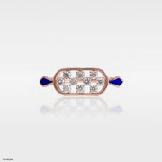 The Elaria Diamond Ring Platinum 950