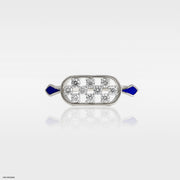 The Elaria Diamond Ring 9K White Gold