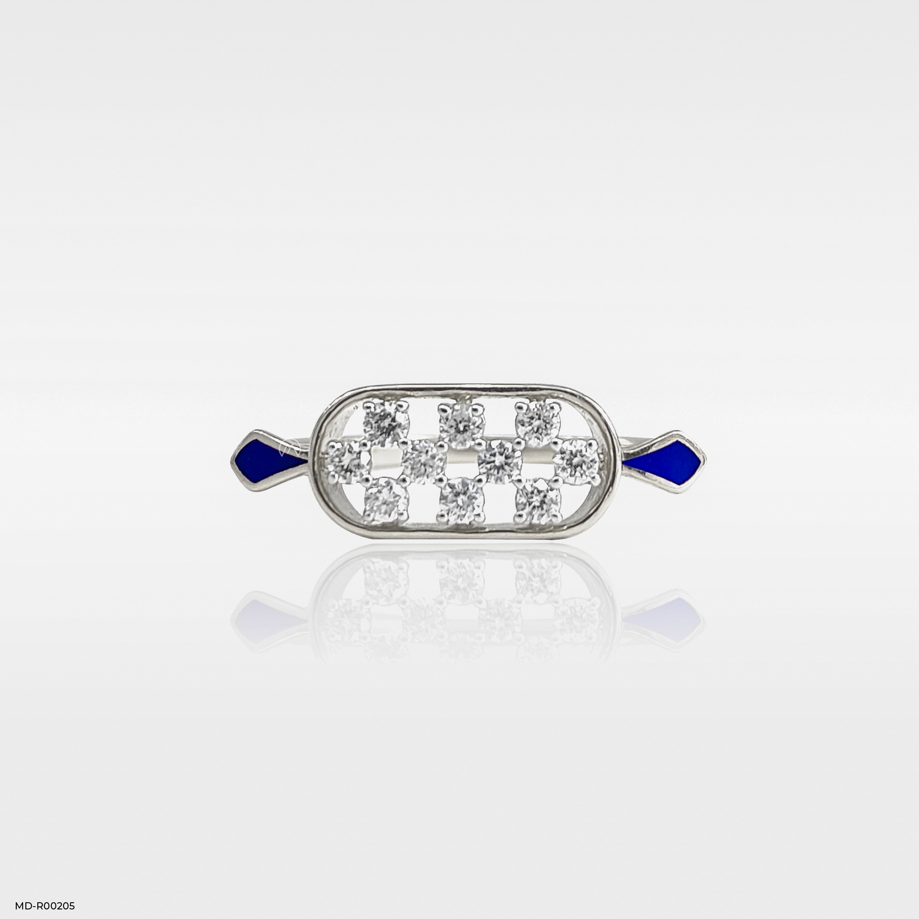 The Elaria Diamond Ring 14K White Gold