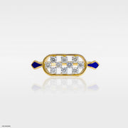 The Elaria Diamond Ring 18K Yellow Gold