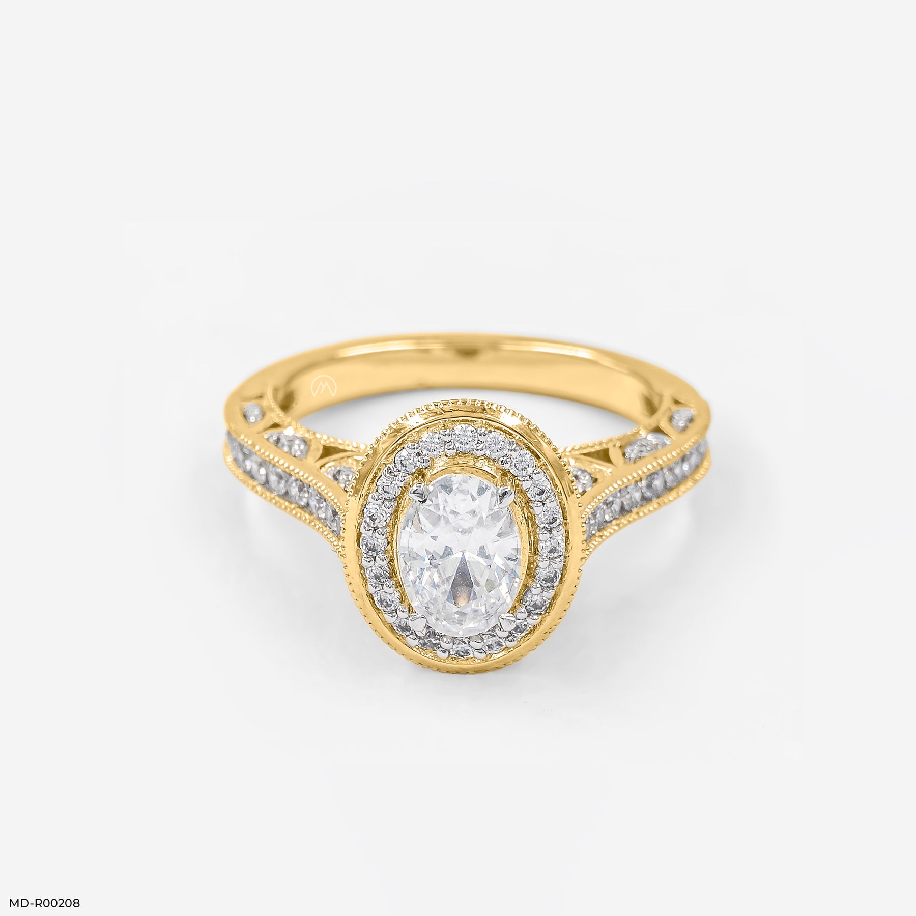 The Whispering Petal Ring 14K Yellow Gold