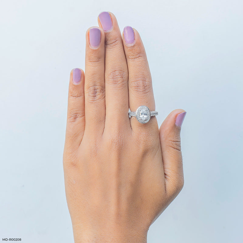 The Whispering Petal Ring 14K Yellow Gold
