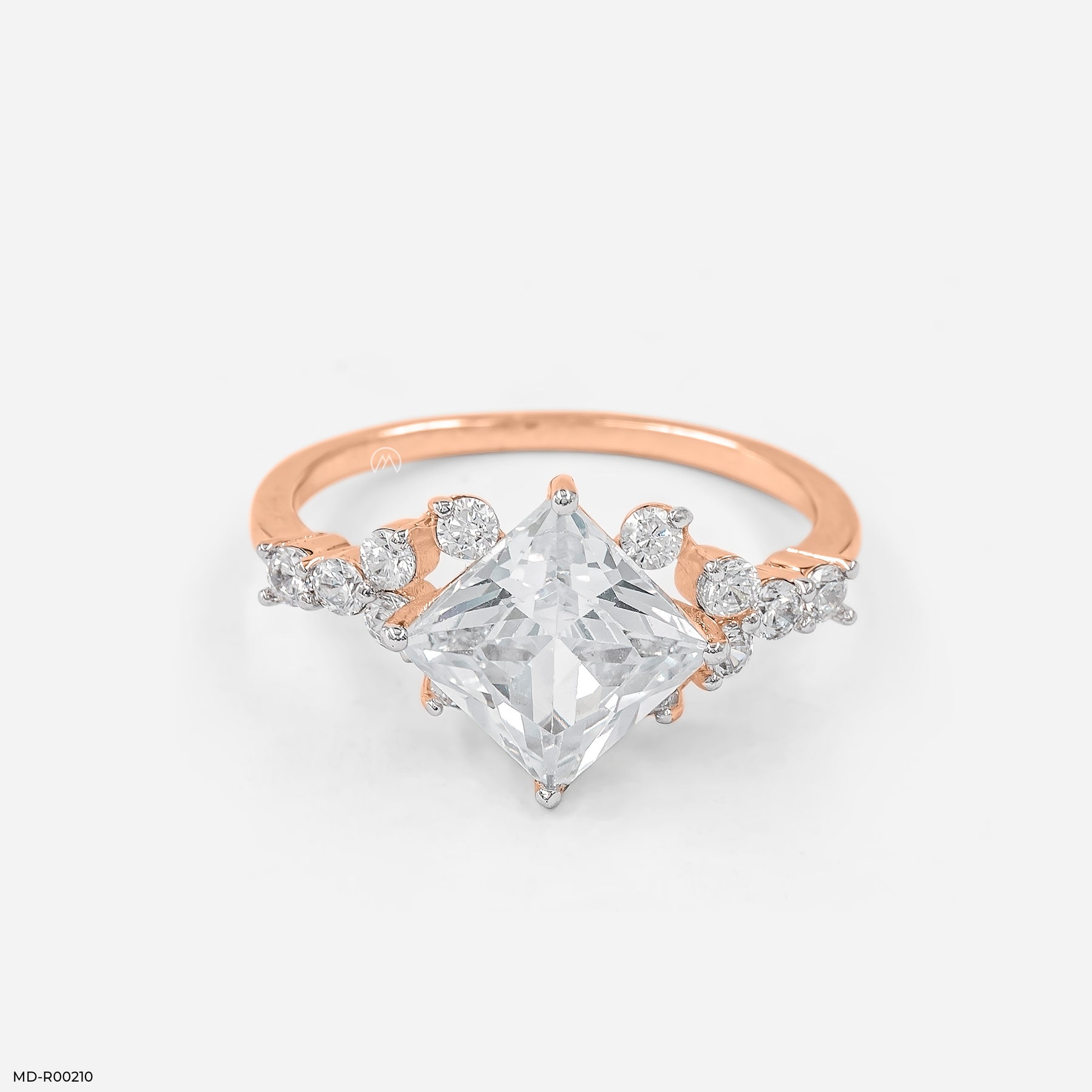 The Morning Star Ring 14K White Gold