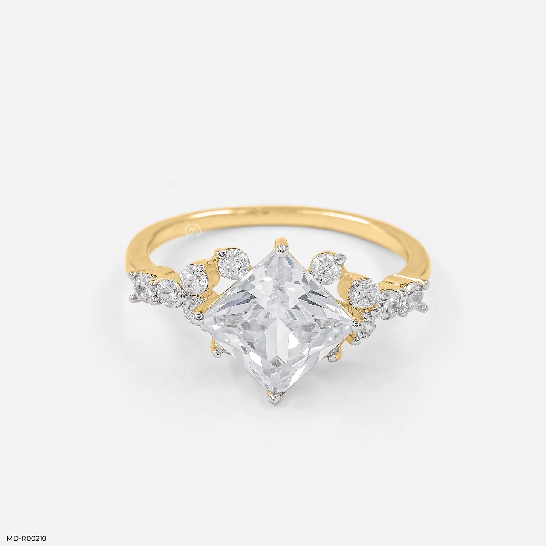 The Morning Star Ring 14K White Gold