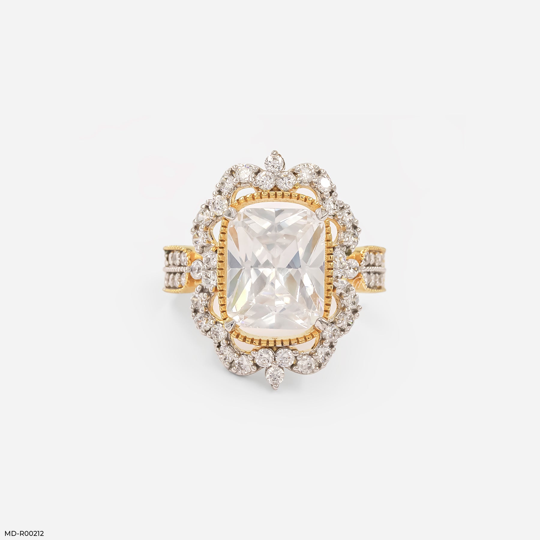 The Vintage Radiance Ring 14K Yellow Gold