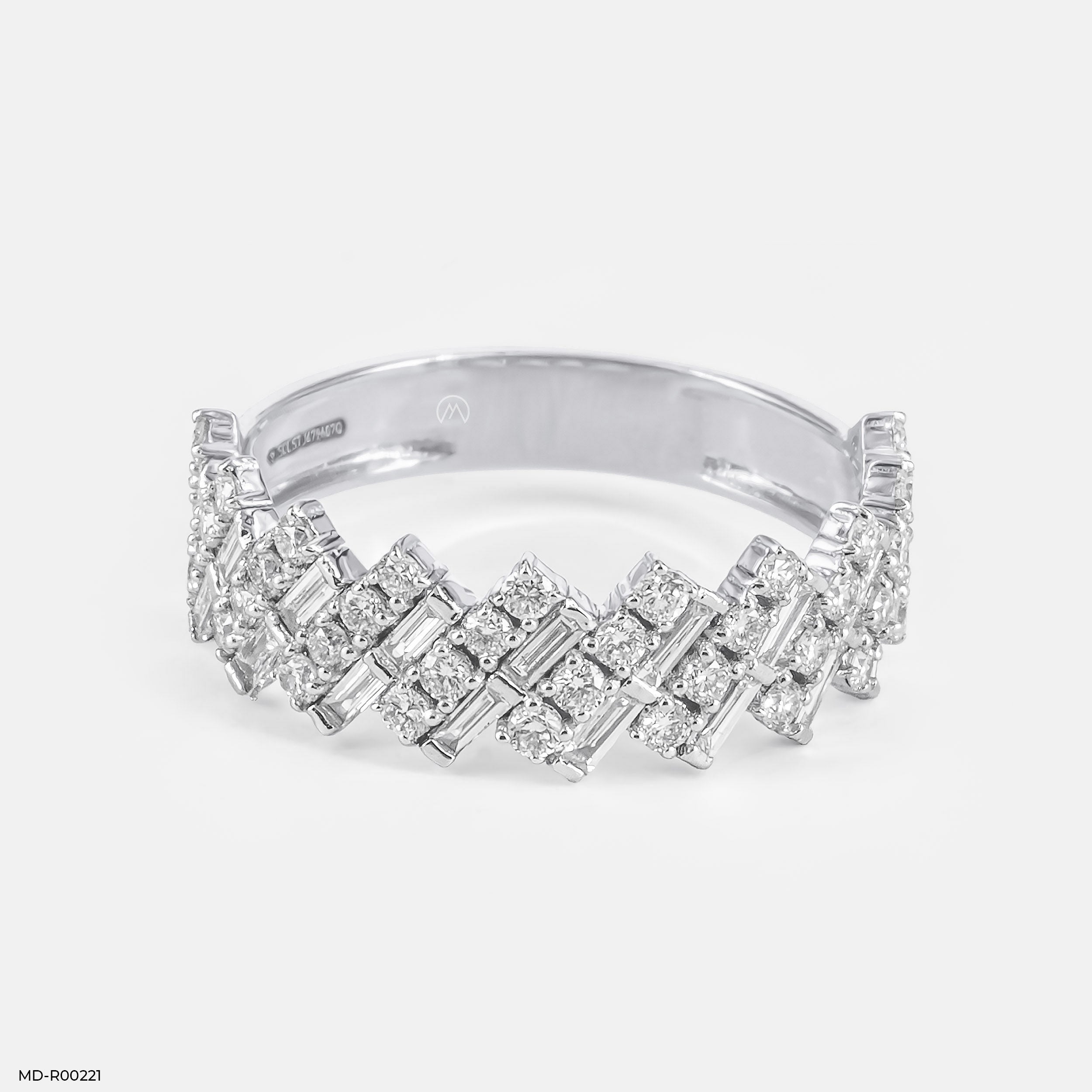 Beautiful Diamond Rings Platinum 950