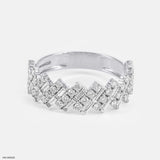 Beautiful Diamond Ring 14K White Gold