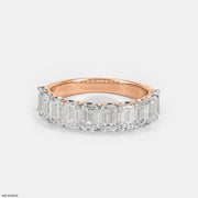 The Emerald Garden Ring 18K Rose Gold