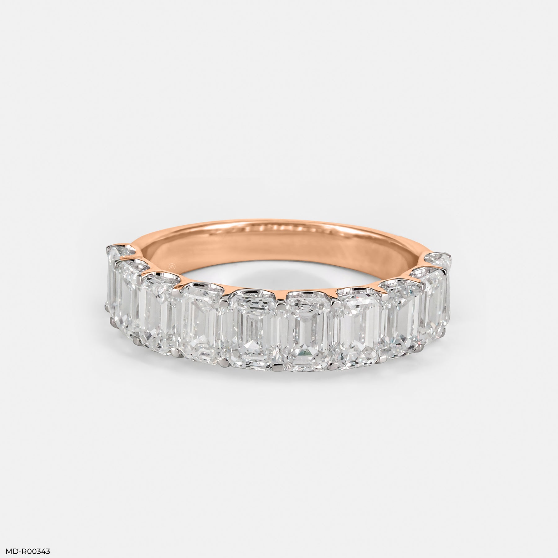 The Emerald Garden Ring 14K Rose Gold