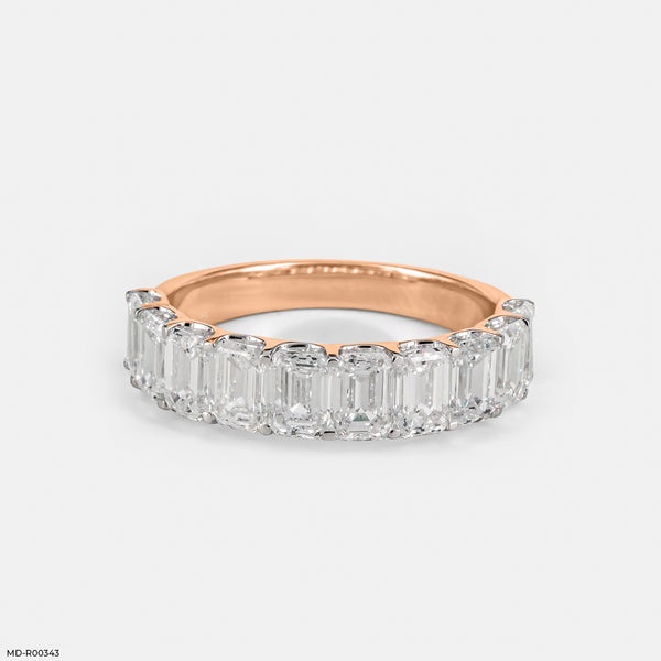 The Emerald Garden Ring 18K Rose Gold