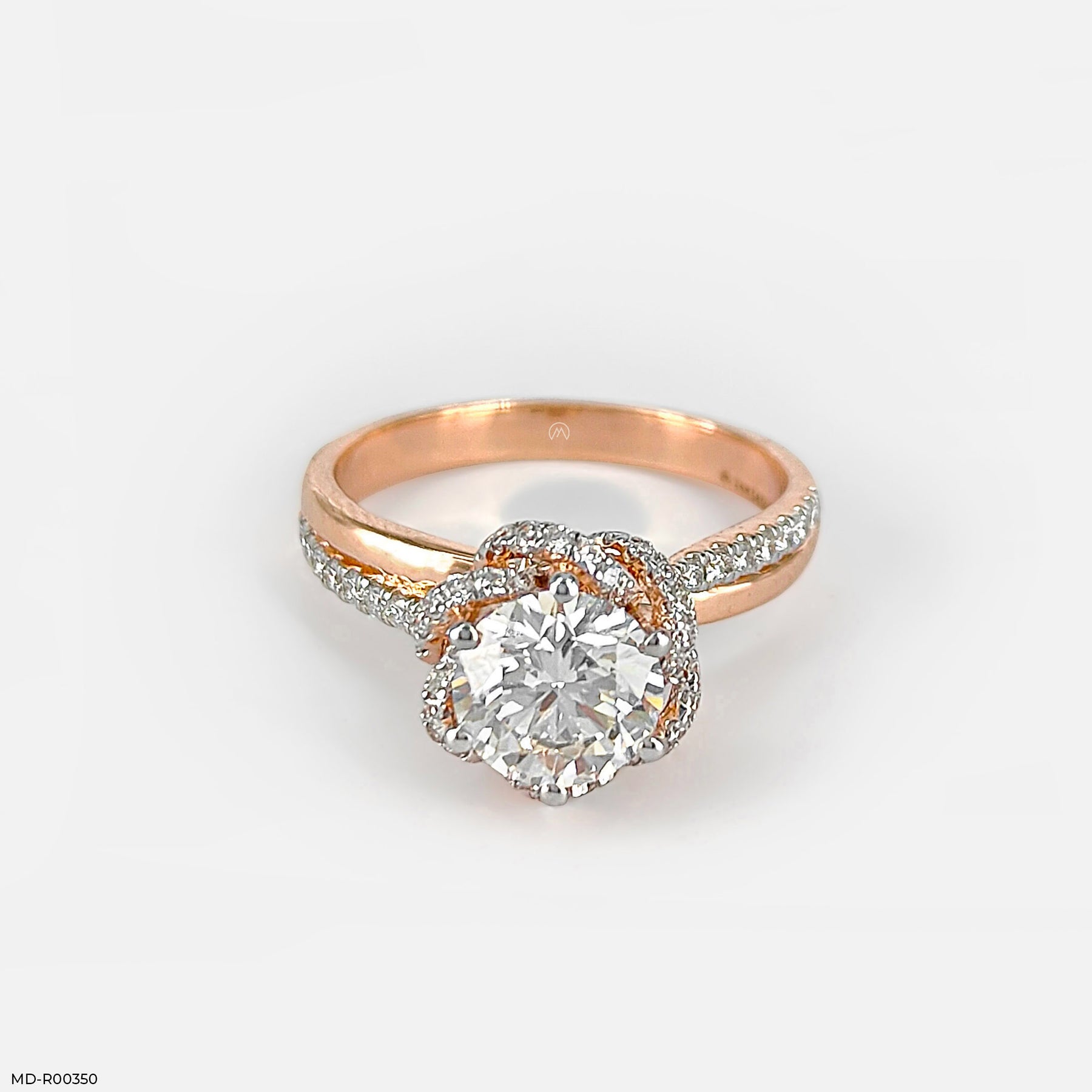 The Blossom Embrace Ring 14K Rose Gold