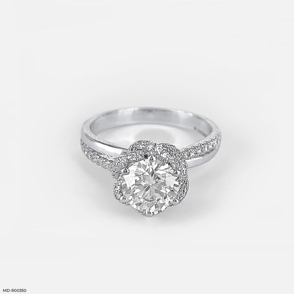 The Blossom Embrace Ring Platinum 950