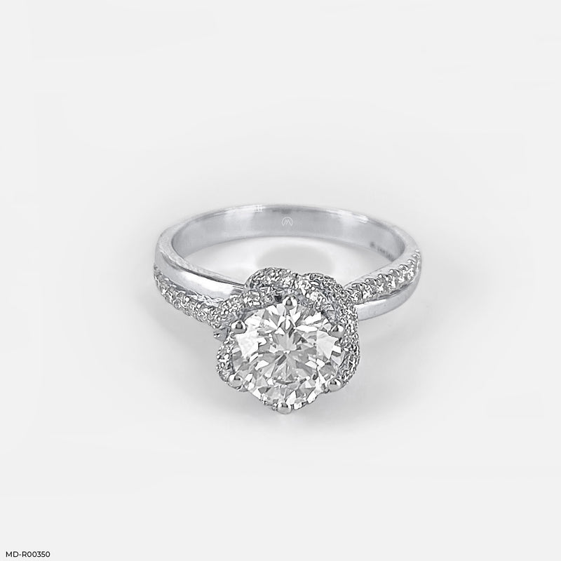 The Blossom Embrace Ring 14K Yellow Gold