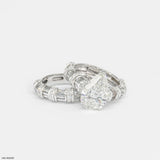 Empire Pear Solitaire Diamond Ring 9K Rose Gold
