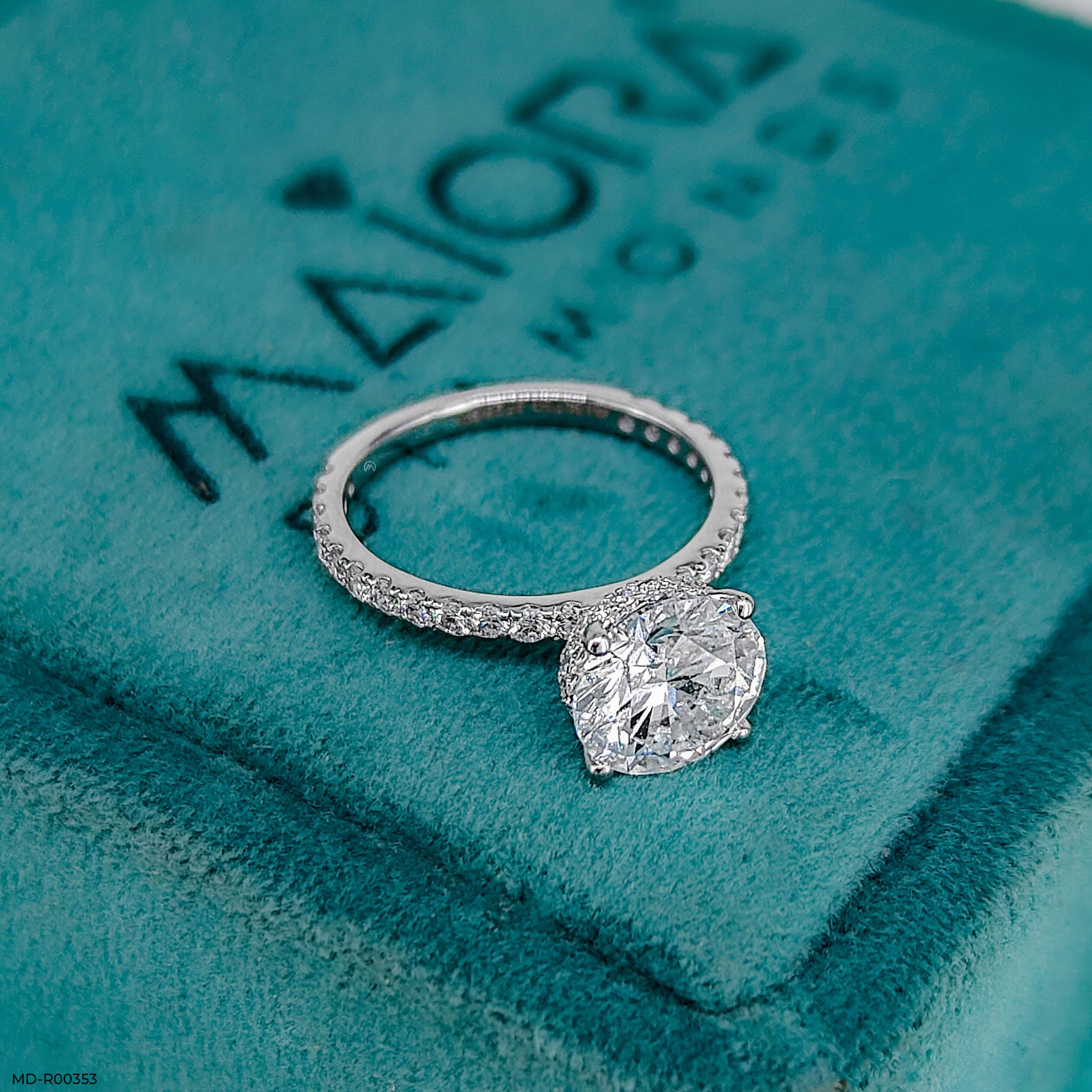 The Aurora Pave Ring