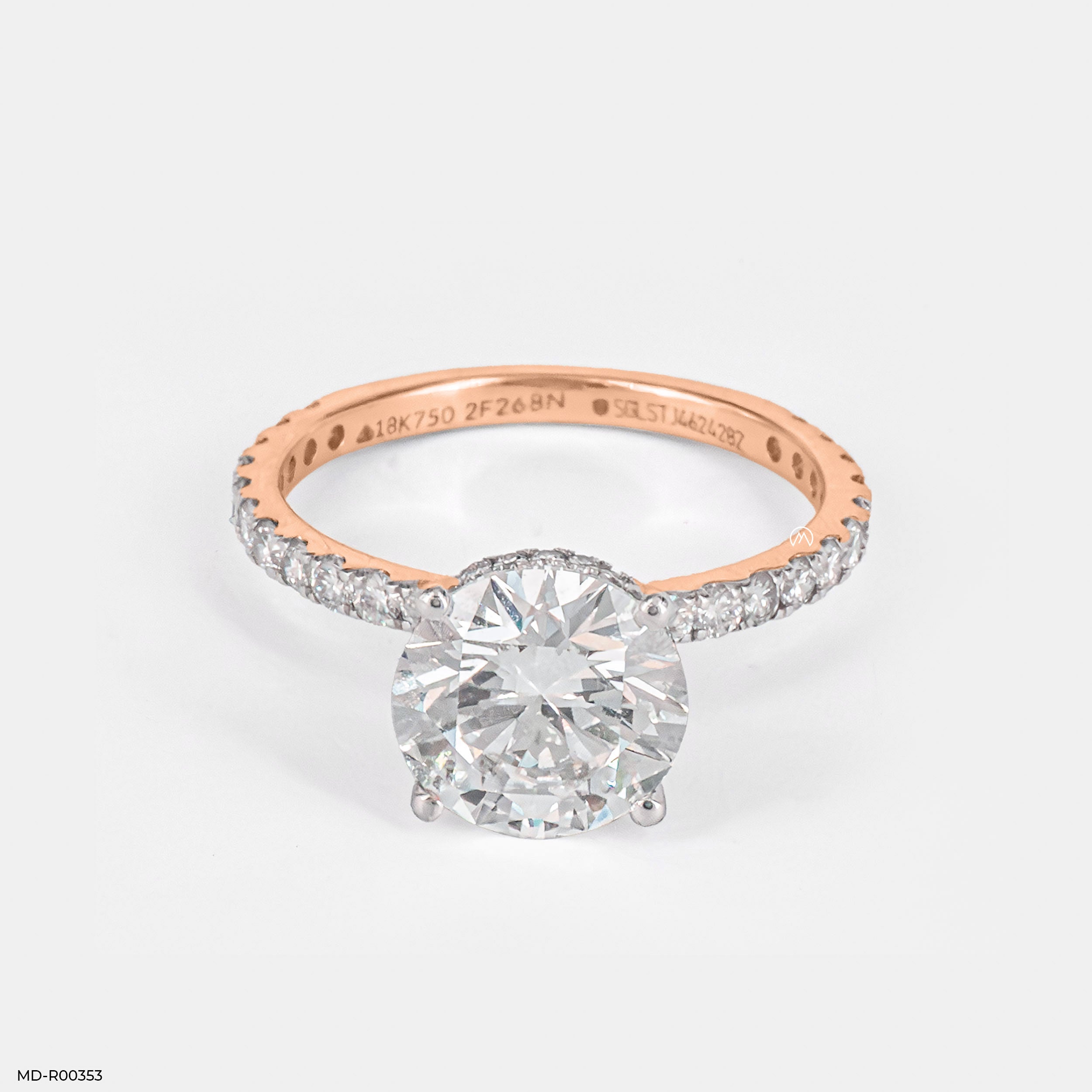 The Aurora Pave Ring