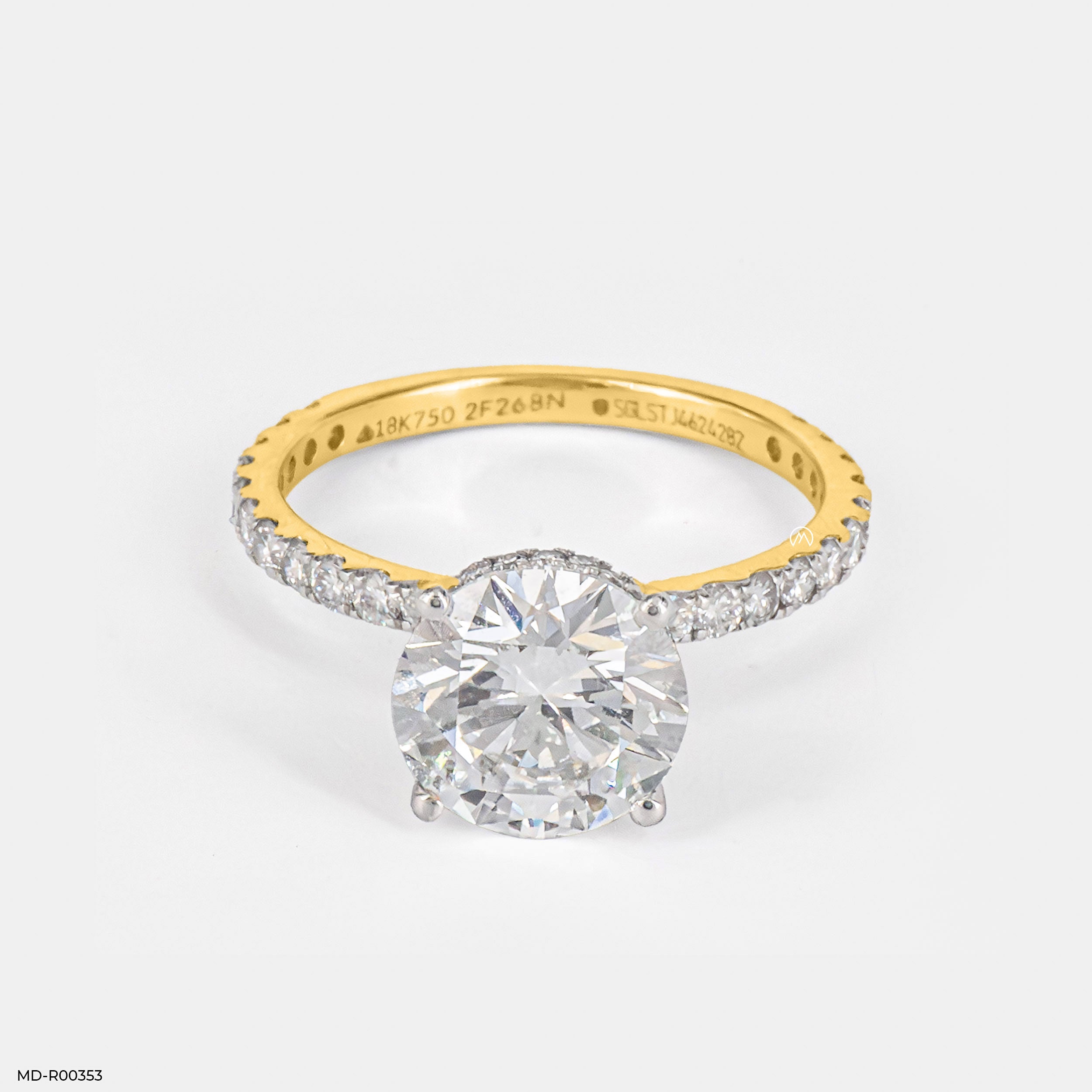 The Aurora Pave Ring