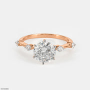 1 Carat Royal Solitaire Lab Diamond Ring