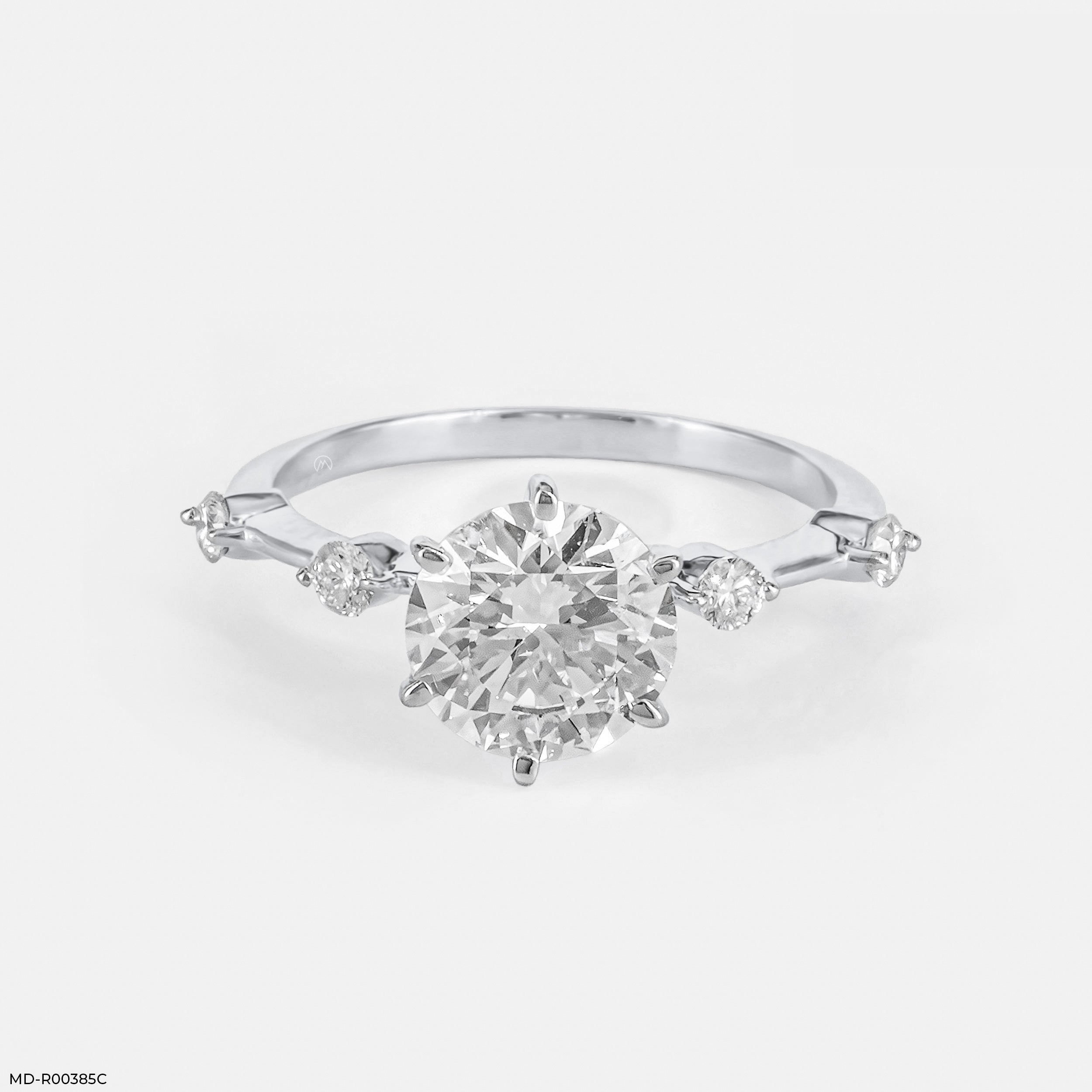 1 Carat Royal Solitaire Lab Diamond Ring