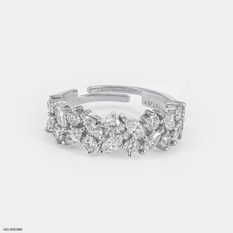 The Marigold Cluster Ring 14K Rose Gold