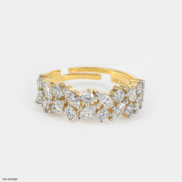 The Marigold Cluster Ring 18K Yellow Gold
