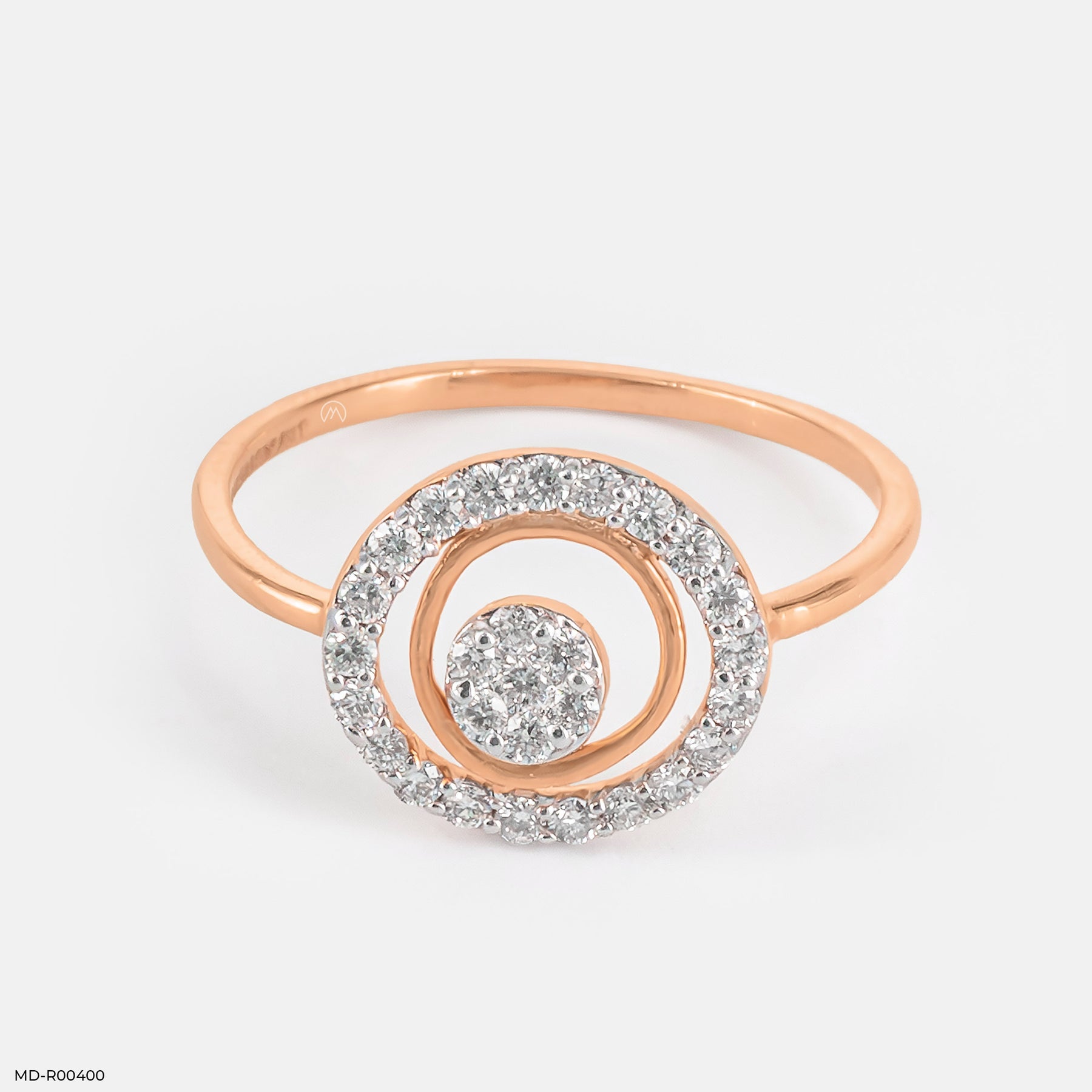 Moonshine Lab Diamond Ring 14K Yellow Gold