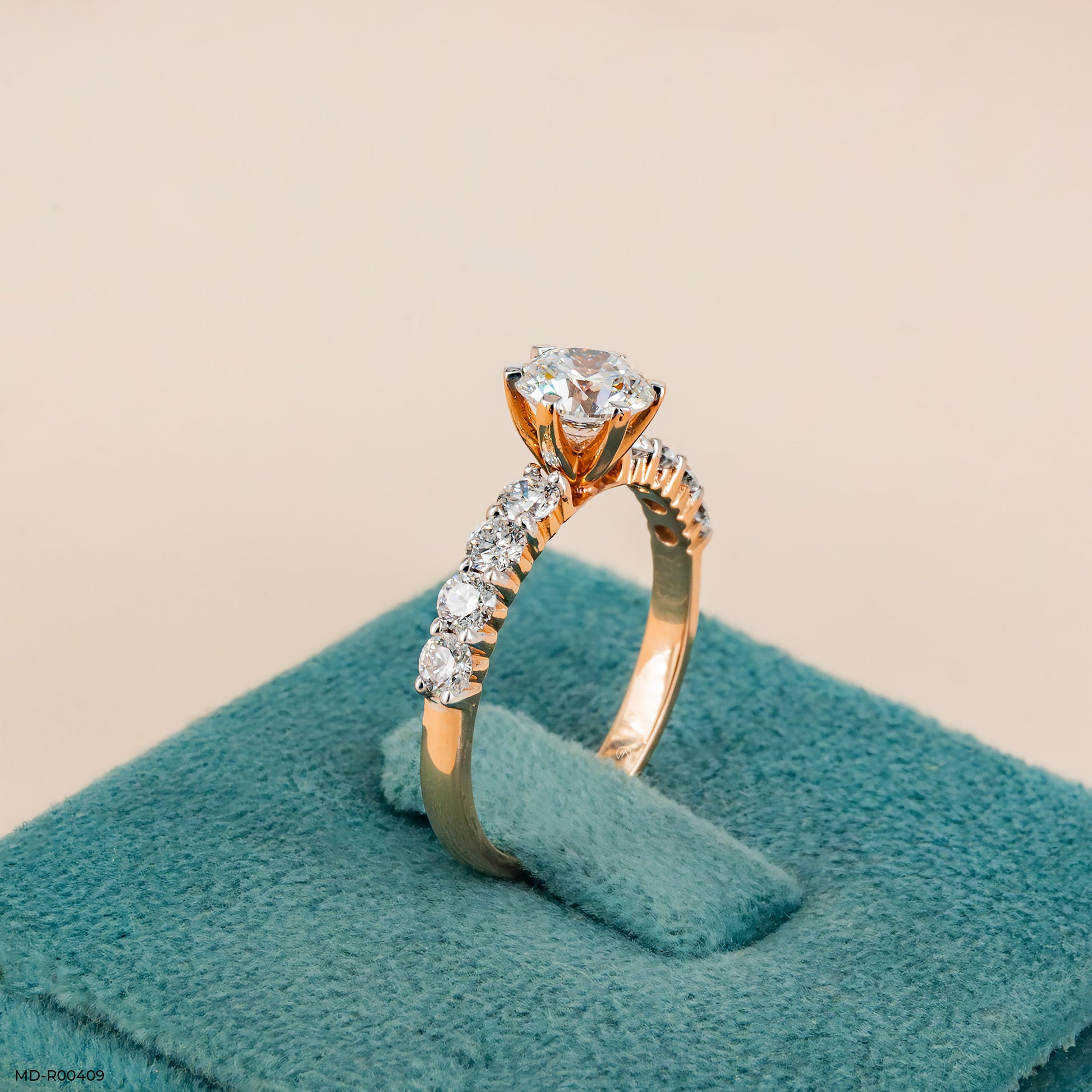 lab grown diamond ring