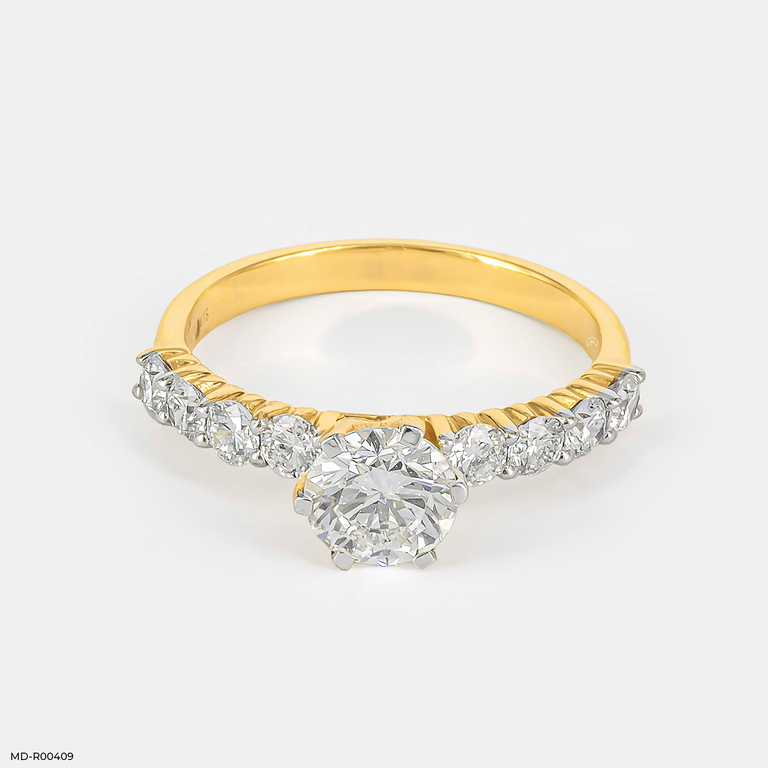 1 Carat Round Solitaire Diamond Ring