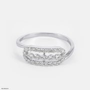 0.35 Carat Galaxy Diamond Ring Platinum 950