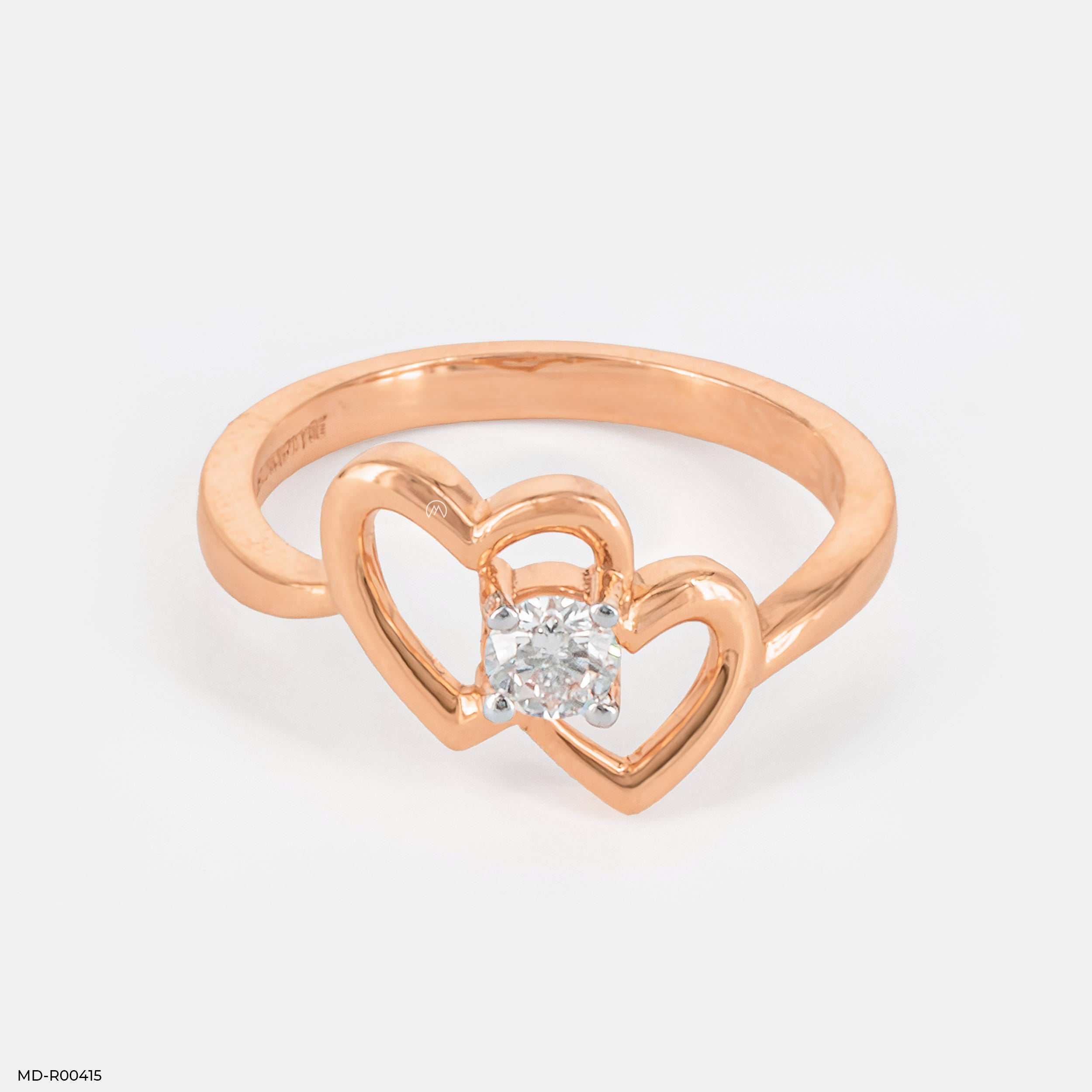 Love And Luck Diamond Rings 18K Rose Gold