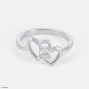 Love And Luck Diamond Rings Platinum 950