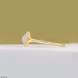 0.20 Carat Blossom Lab Diamond ring 14K Yellow Gold