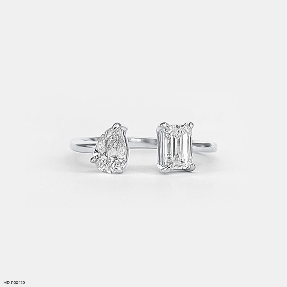 1 Carat Multi Shape Lab Diamond Rings