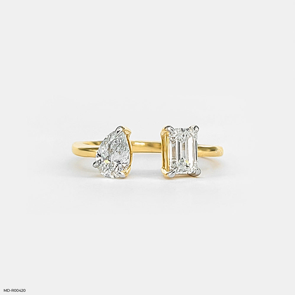 1 Carat Multi Shape Lab Diamond Rings