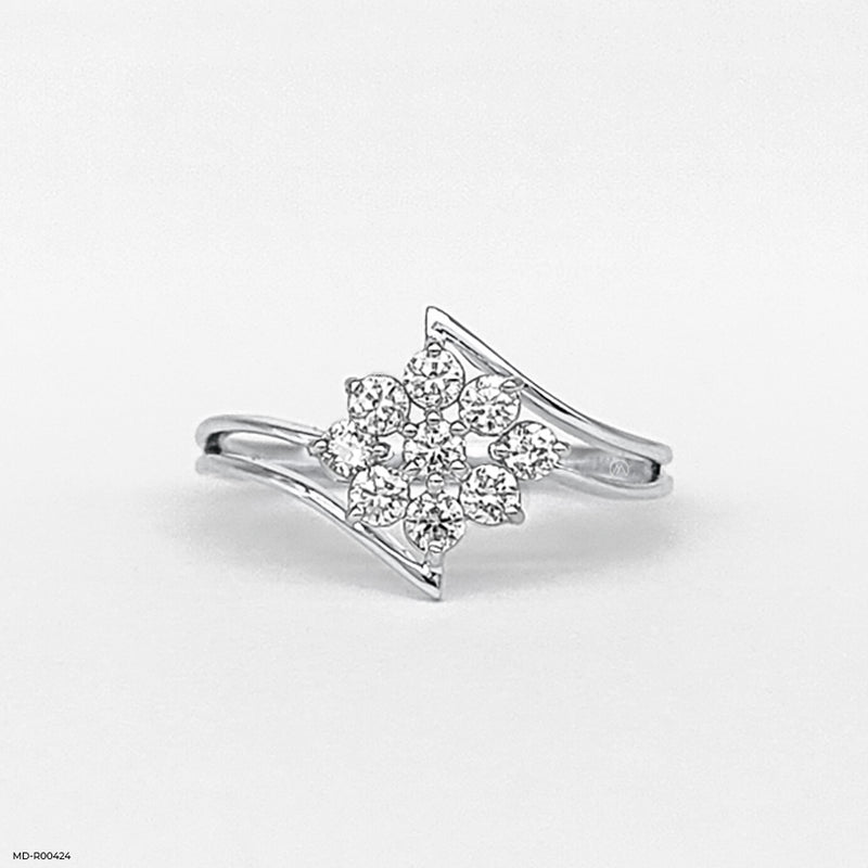 Floret Miracle Diamond Ring 14K Rose Gold