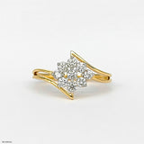 Floret Miracle Diamond Ring 14K Rose Gold