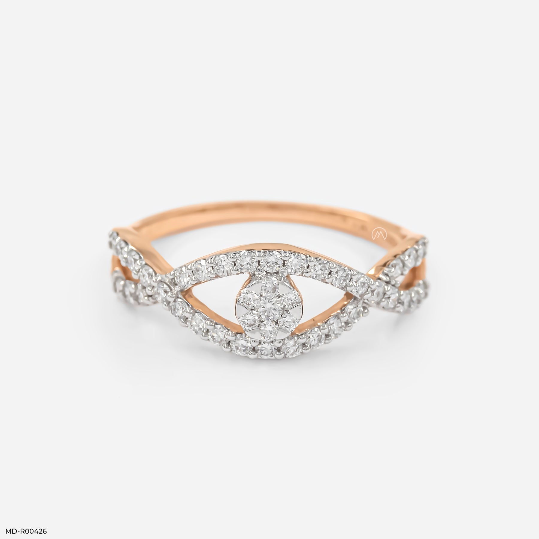0.35 Carat Orchid Oasis Lab Diamond Ring 14K Rose Gold