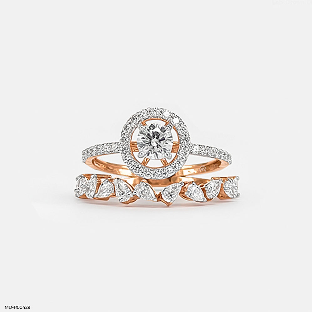 1.15 Carat Aural Beauty Lab Diamond Ring
