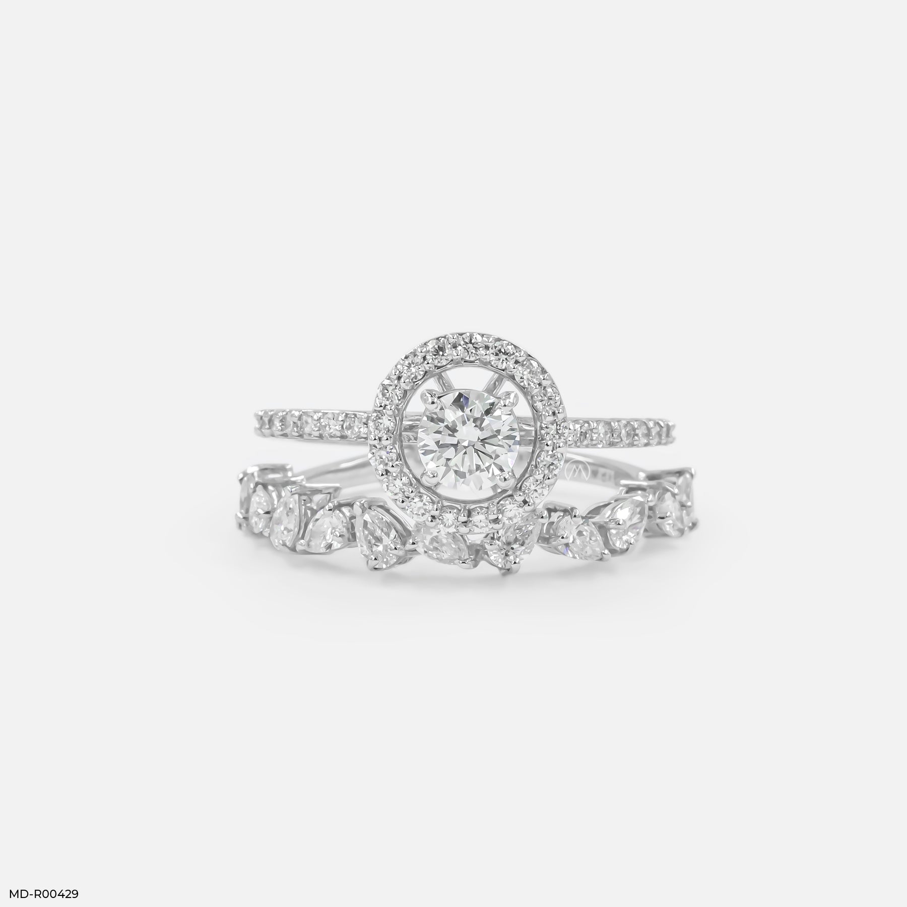 1.15 Carat Aural Beauty Lab Diamond Ring 14K Rose Gold