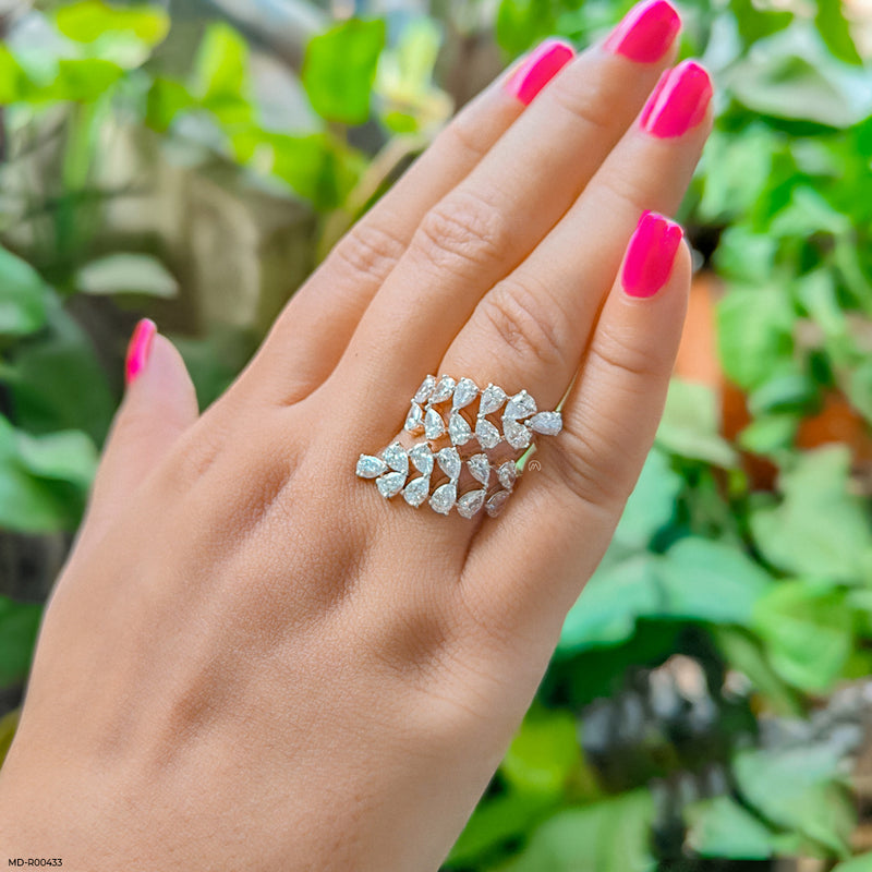 The Aureate Wrap Ring Platinum 950
